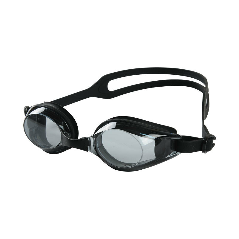 Новые плавательные очки, водонепроницаемые незапотевающие очки для взрослых с большим углом обзора, очки для плавания при близорукости, опционально портативные регулируемые