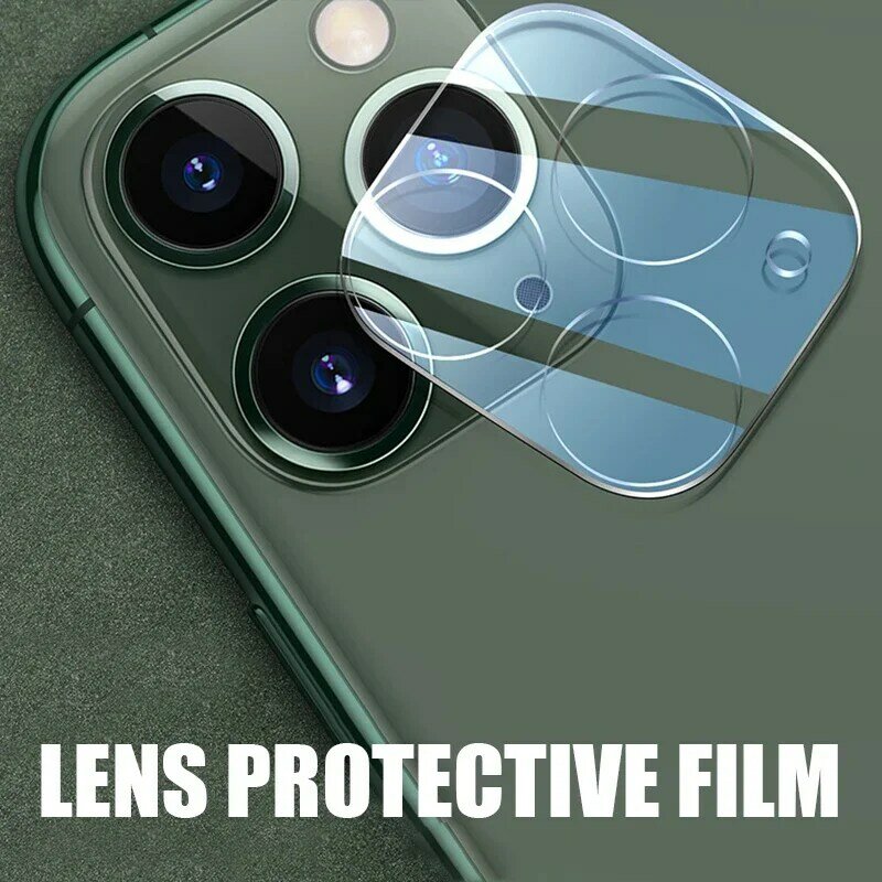 Protector de pantalla de lente de cámara para iPhone 14 Pro Max 13 12 11 Mini SE 2022, vidrio de cámara para iPhone 14 XR XS X 7 8 PlusGlass, 3 uds.