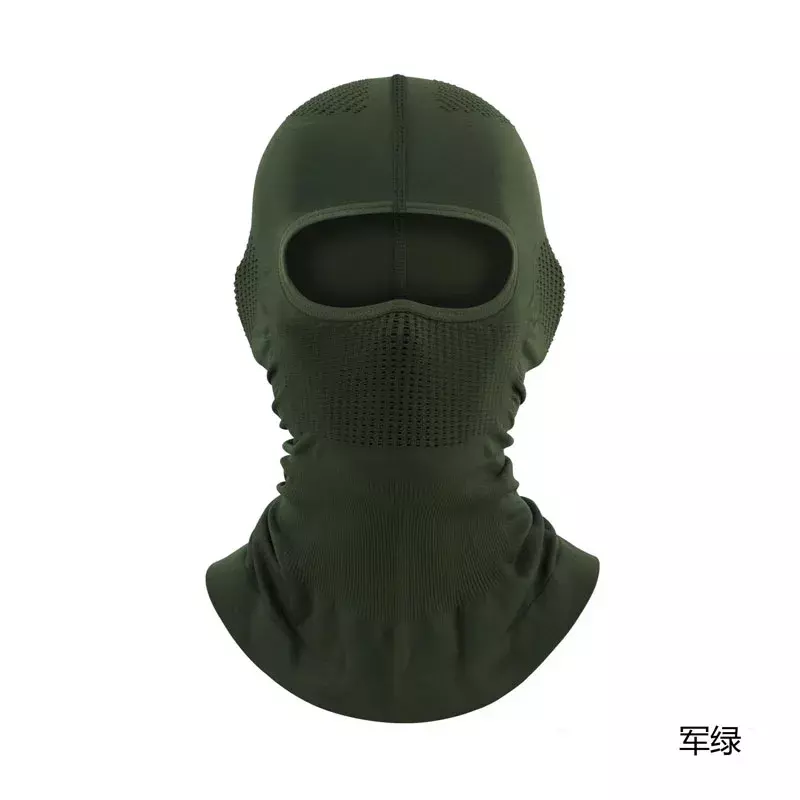 2023 Sports Tactics Quick Drying Breathable Fully Wrapped Elastic Headgear Outdoor Equipment