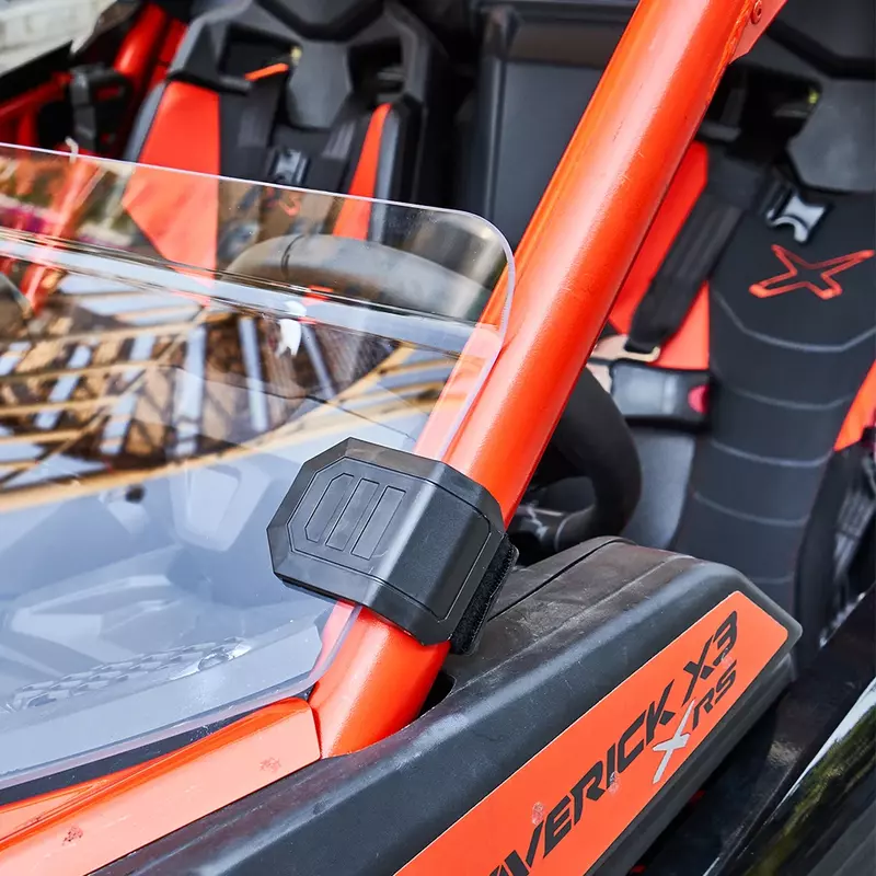 UTV – pince de pare-brise de fenêtre HD, pour Can-Am Maverick x3 1000 Commander pour Honda Pioneer Compatible avec Polaris RZR pour cf moto