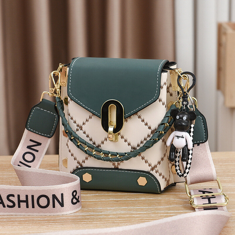 Estate nuova borsa stile coreano semplice piccola borsa quadrata moda tutto-fiammifero tracolla moda Mini borsa per telefono borsa da donna