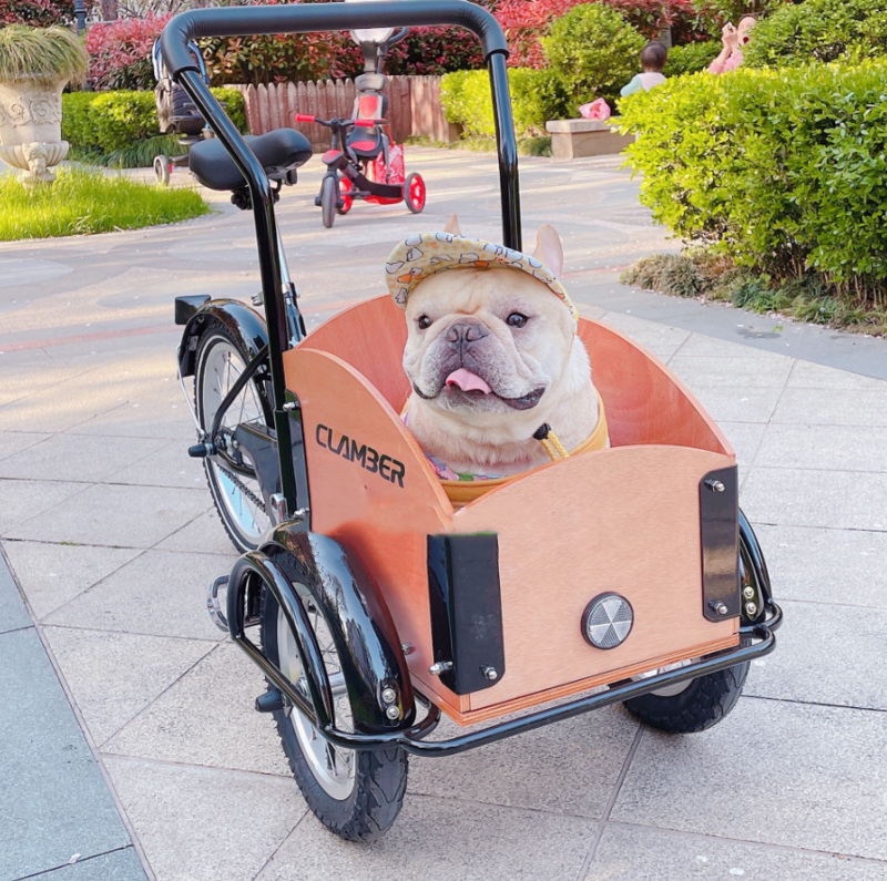 European Pet Scooter Trend Brand New Design Popular Cute Bicycle Cat And Dog Stroller