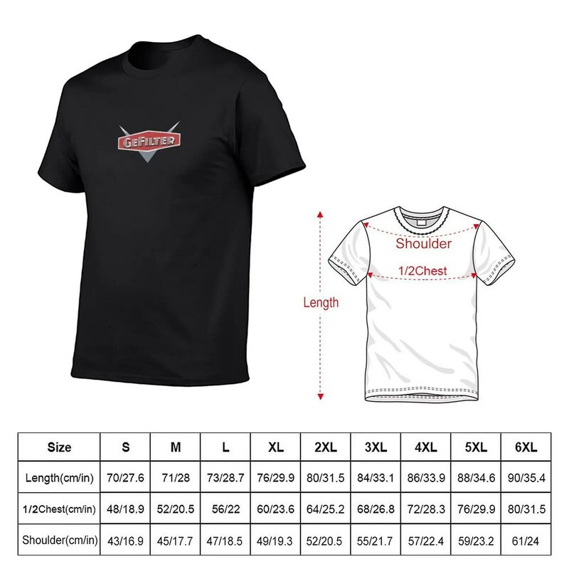 Футболка GeFilter, винтажная одежда, простые мужские футболки