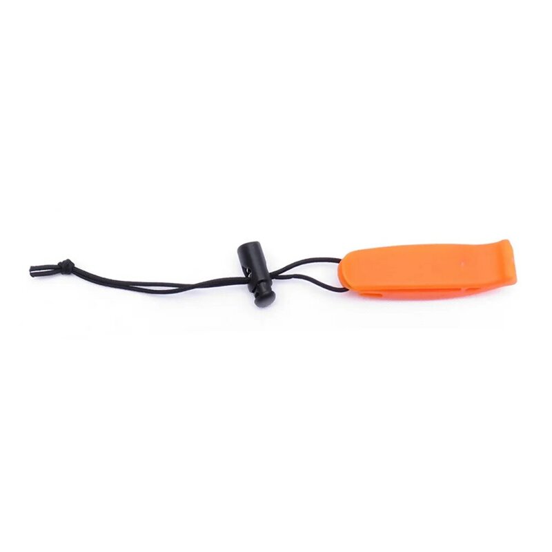 PP Emergence Whistle Outdoor Survival Whistle Camping Hiking Lifeboat Diving Rescue Emergence Whistle 71*20*15mm