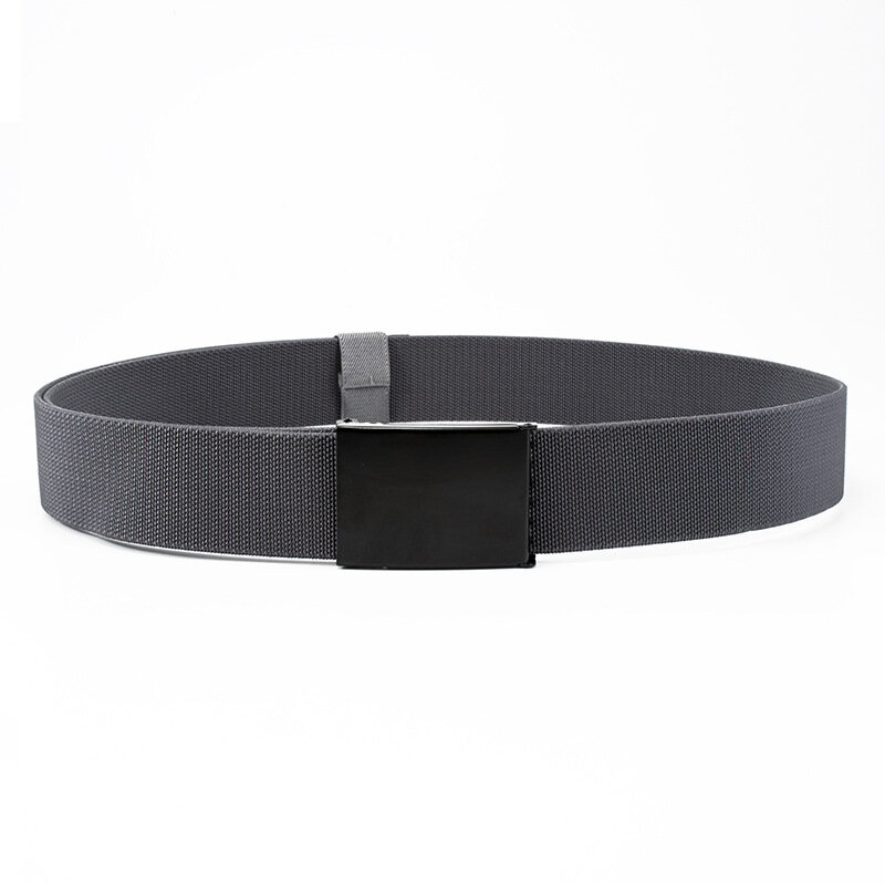 New Men/ Women Nylon Braided Elastic Men's Belt Outdoor Multifunctional Training Canvas Belt High Quality Casual Waistband