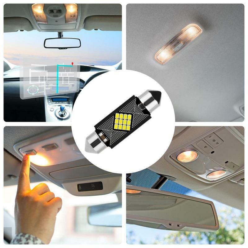Dome Light Bulb LED Lights For Cargo Roof High-Brightness Car Map Dome Reading Light Dome Map Bulbs For License Plate Door Map
