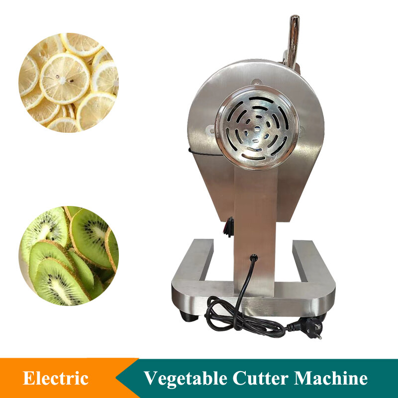 Máquina vegetal comercial do cortador, cenouras elétricas pepinos cebolas cortador, Chop Scallions, 110V 220V