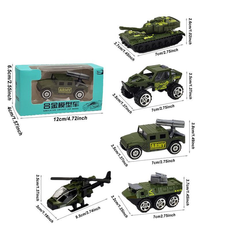 Vehículo Jeeped militar de la Segunda Guerra Mundial para niños, modelo de tanque, Panzer, avión, camión, WW2, arma soviética alemana, juguete para regalo