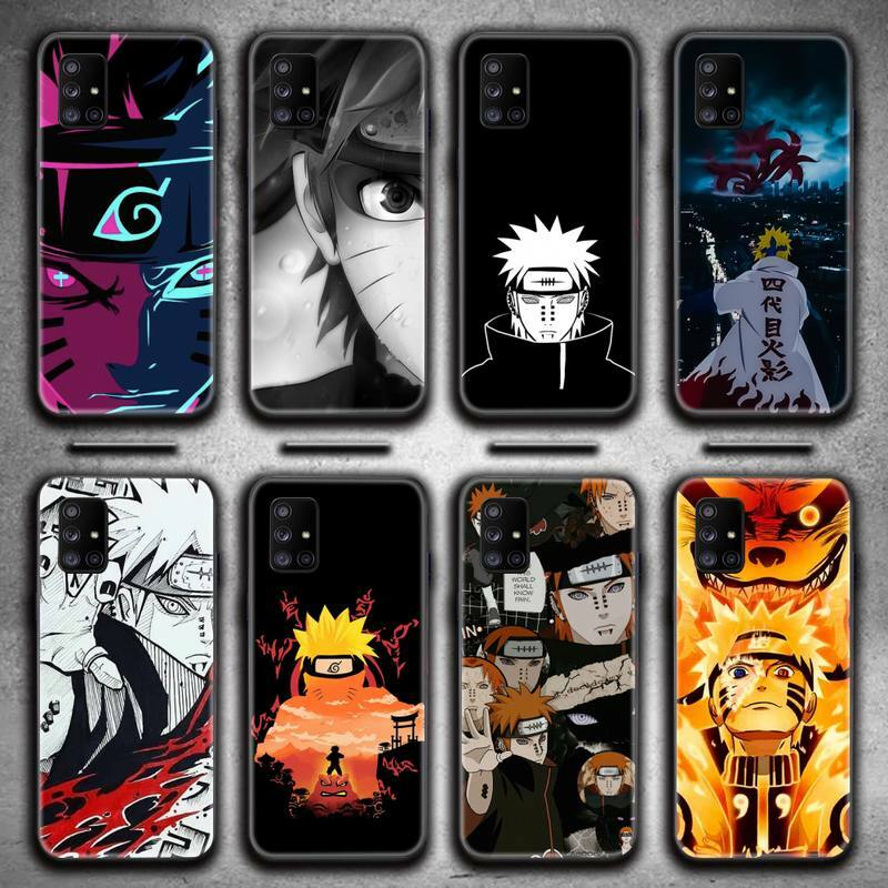 Anime Uzumaki Naruto Telefon Fall Für Samsung Galaxy A03S A52 A13 A53 A73 A72 A12 A31 A81 A30 A32 A50 a80 A71 A51 5G