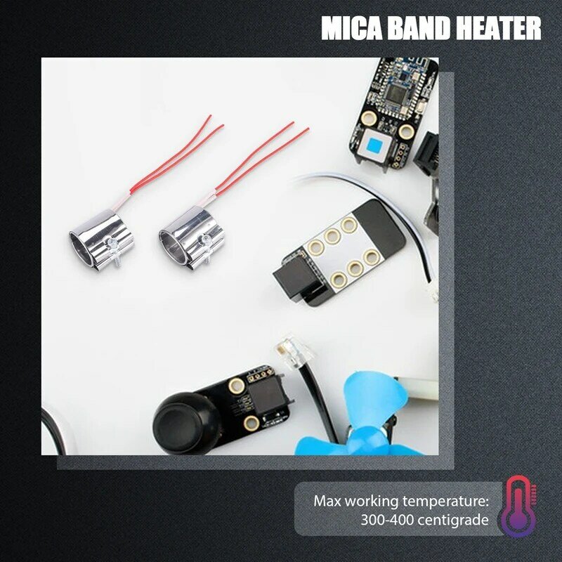 2PCS/Lot Mica Band Heater 35X45mm 150W Stainless Steel Heating Elements For Plastic Injection Machine