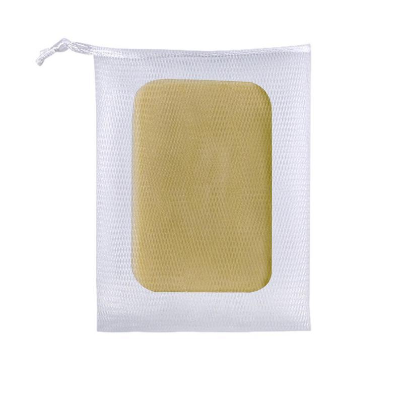 Soap Sack Drawstring Bag Soap Foaming Net Soap Foaming Net Exfoliating Bag Face Wash Milk Foaming Net For Skin Care