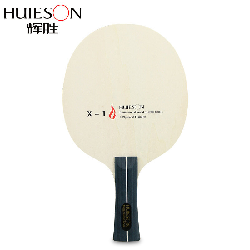 Huieson-raqueta de tenis de mesa de madera, X-1, 5 capas, X-3