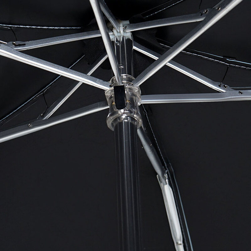 Mini Parapluie Pliant Ultraléger pour l'Extérieur, Protection UV, Pare-Soleil à Cinq Plis