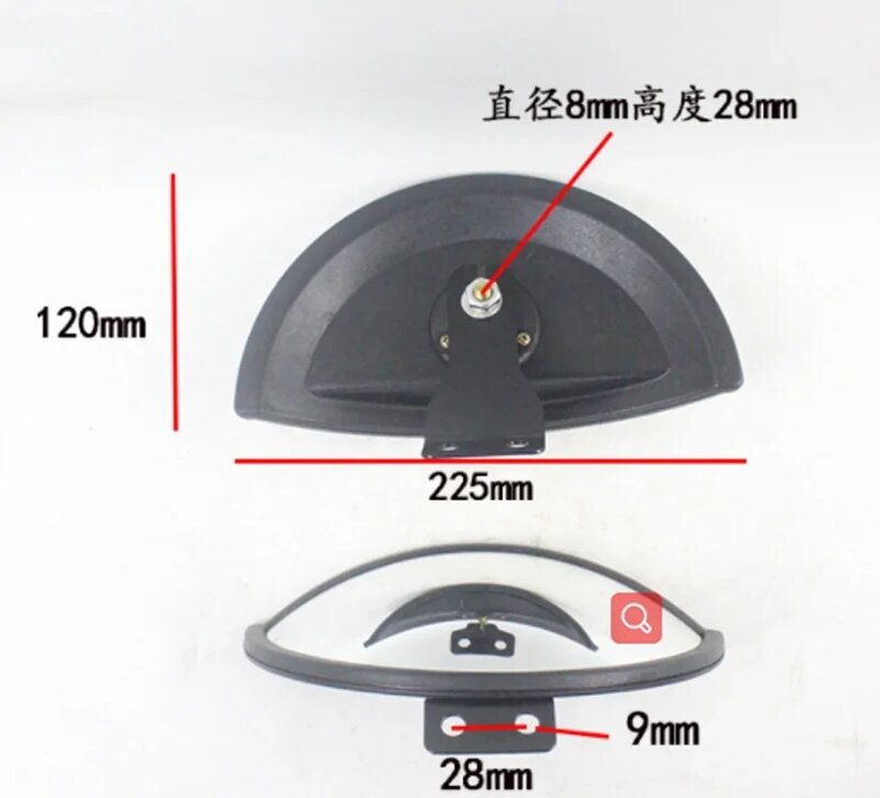 Gabelstapler Zubehör Gabelstapler Universal spiegel Rückspiegel Reflektor für Hangcha Heli Longgong Tail ifu