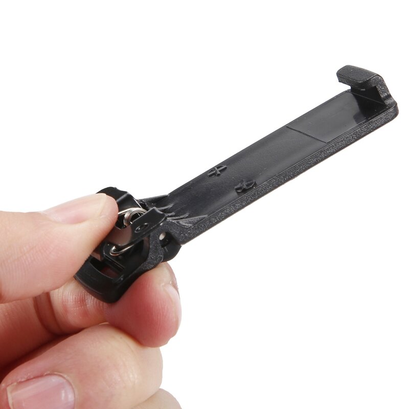 Clip de cinturón trasero para walkie-talkie, pieza de repuesto de 2 piezas para Radio bidireccional Baofeng UV5R, intercomunicador Baofeng UV5R / 5RA / 5R + / 5RB / 5RC