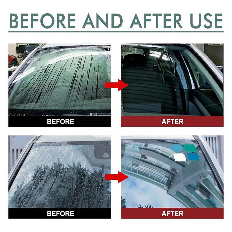 หน้ากากกระจกหน้ารถยนต์กันน้ำฝนสำหรับรถยนต์กระจกบังลมกันน้ำกันฝนหน้ากากกระจกหน้ารถยนต์ W0Y7
