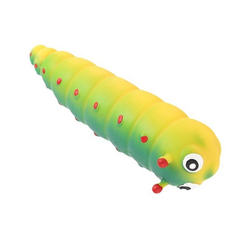 Stretchy Caterpillars Stress, Squeeze Fidgets Toy ADHD Special Needs Soothing Grub Animal Sensory Toy