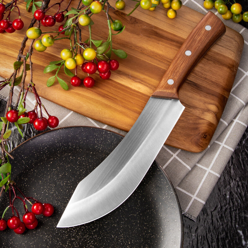 Faca do chef de aço inoxidável faca de desossa profissional faca de cozinha artesanal carne cutelo faca de açougueiro acessórios de cozinha