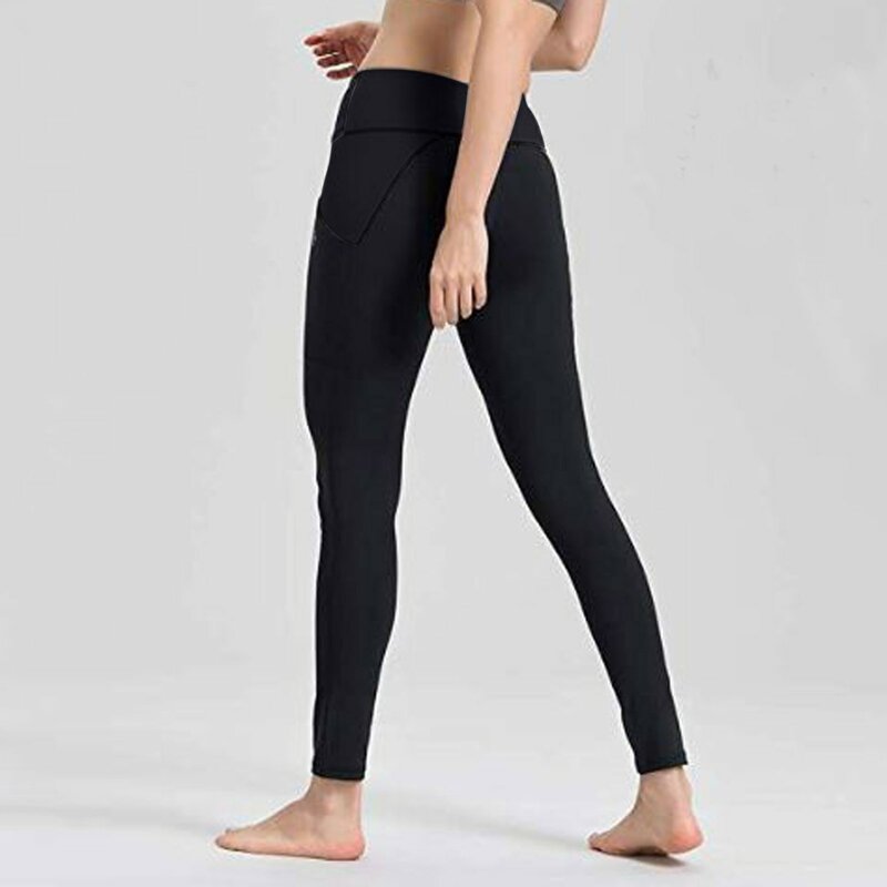 Damskie legginsy z kieszeniami leginsy dla kobiet bawełniane legginsy sportowe damskie spodnie bezszwowe legginsy gimnastyczne spodnie dresowe leginsy Donna