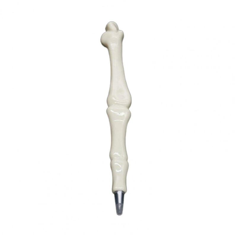Bolígrafo de punta de bola en forma de hueso, papelería de oficina, plástico, médicos, enfermeras, bolígrafo de dedo para ortopie