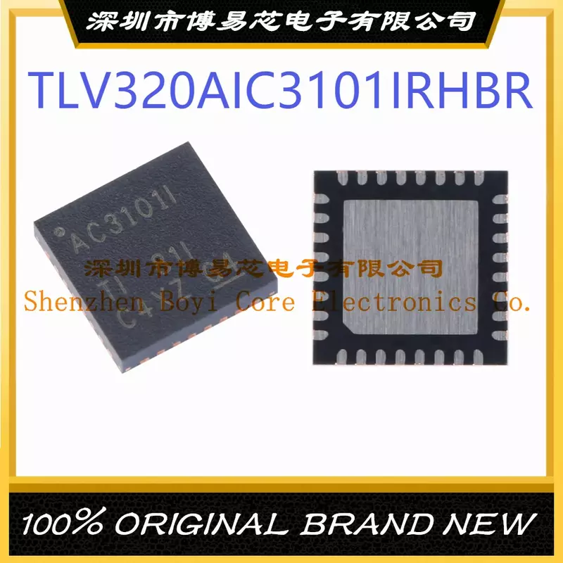 TLV320AIC3101IRHBR حزمة QFN-32 جديد الأصلي حقيقي جهاز التحكم في الصوت IC رقاقة