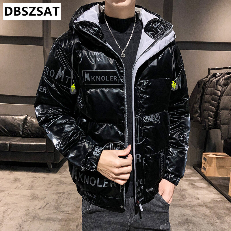 2023 Winter Jacket Men Streetwear Thick Parka Male Fashion Young Hip Hop Cotton-Padded Jacket Quality Outwear Coats Size S-4XL