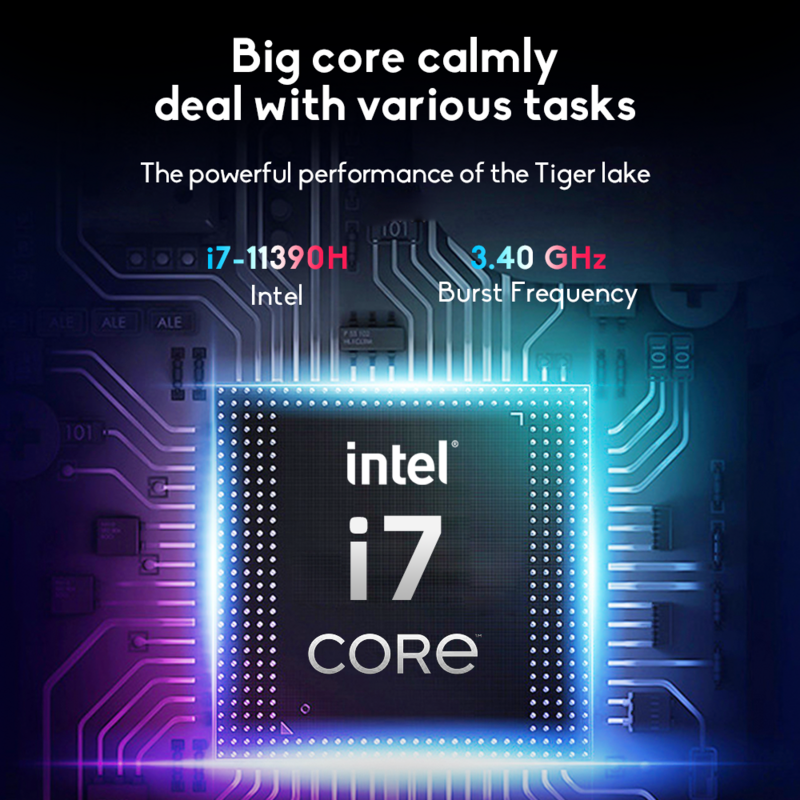 Ninkear-ordenador portátil N14 Pro, 14 pulgadas, IPS, Full HD, Intel Core i7- 11390H, 16GB RAM + 1TB SSD, Windows 11, Ultrabook