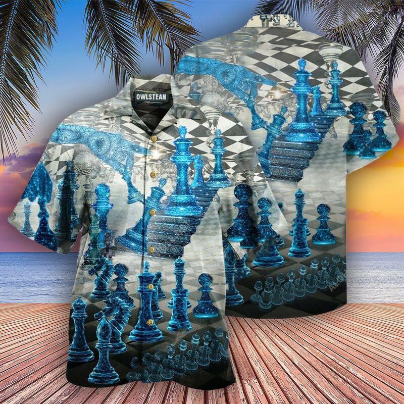 Chemises hawaïennes unisexes pour hommes, col cubain imprimé, haut décontracté, vêtements de rue à la mode, 5XL