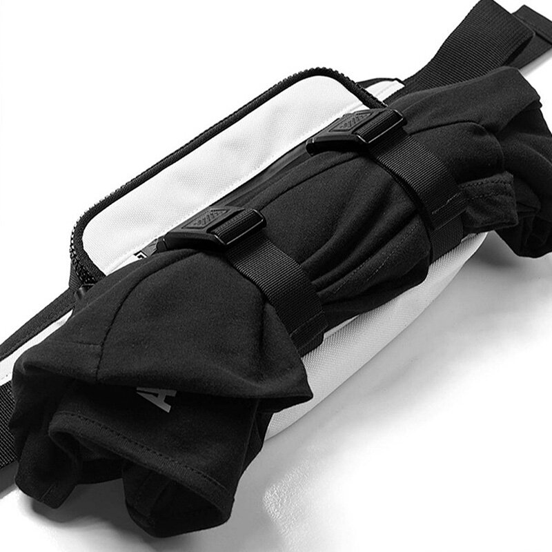 Mens Women Hip Hop Outdoors Streetwear Gym Sports Chest Bags Fashion Mini Man Casual Multi-function Travel Mobile Phone Bag