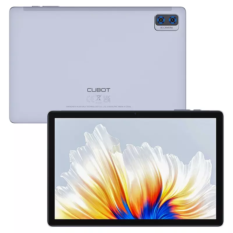 Cubot TAB 30 Tablet 10.1 inci 6580mAh, ponsel Android 11 Octa Core 4GB + 128GB Kamera 13MP kartu SIM ganda Tablet