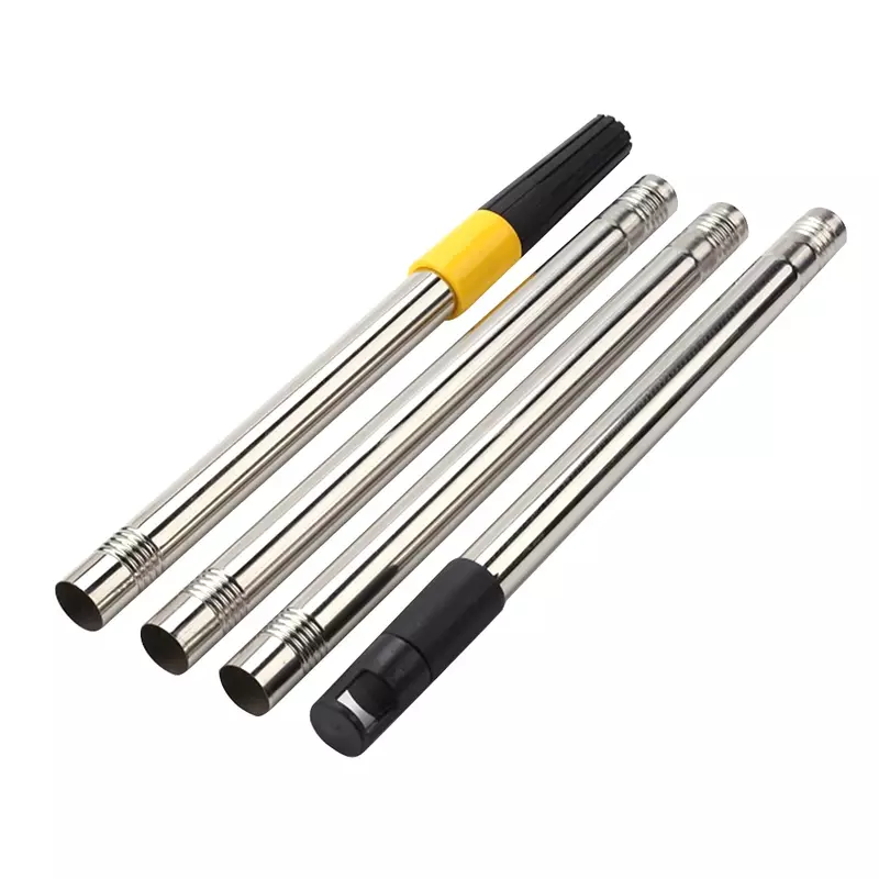 4 Sections/1.1m Paint Roller Extension Pole Stainless Steel Paint Telescopic Stick Detachable Cleaning Rod Painting Handle Tools