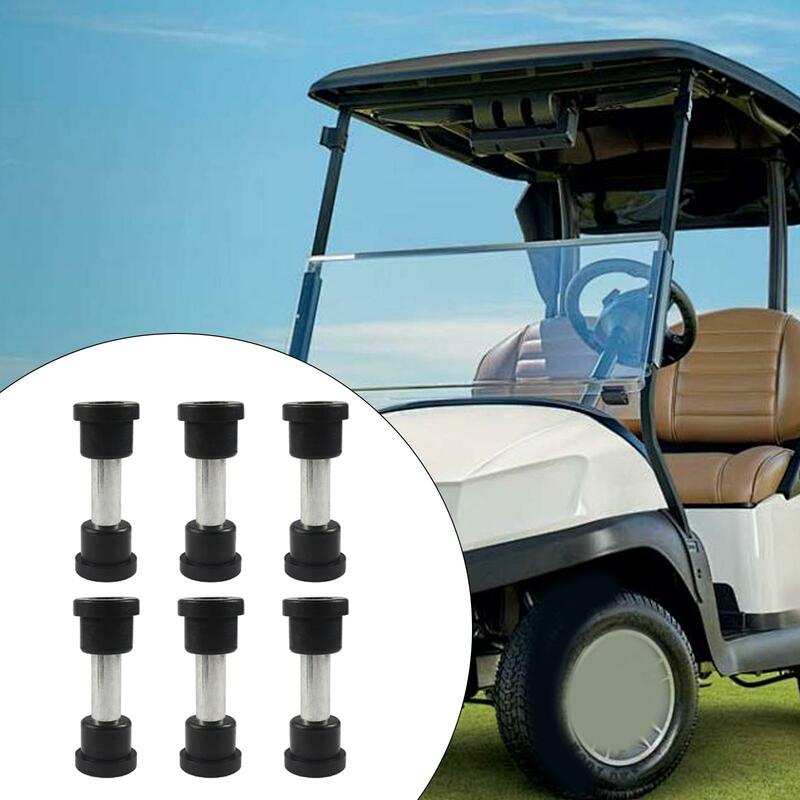 6 sztuk przedniej i tylnej sprężyny piórowej zestaw tulei zamiennik dla wózek golfowy
