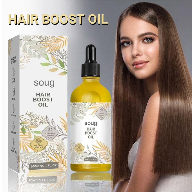 Olio naturale da 60ml che ripara la perdita danneggiata r olio essenziale idratante per capelli lisci e nutrienti e Ant W9A7