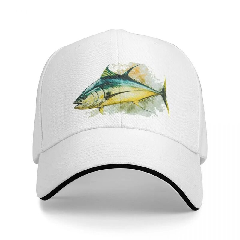 Topi bisbol Tuna cat air topi pria mewah topi ulang tahun wanita pantai Fashion pria