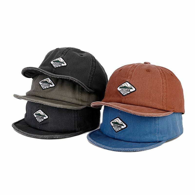 Topi bisbol Casquette bordir huruf katun empat musim topi Snapback luar ruangan dapat disesuaikan untuk pria dan wanita 182