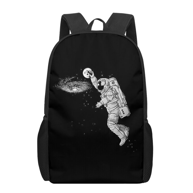 Creativity Space Astronaut Universe Pattern School Bags For Boys Girls 3D Print School Backpacks Kids Large Capacity Backpack