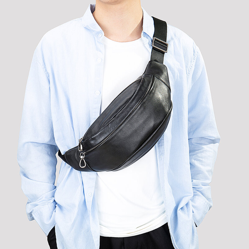MVA الخصر حزمة الذكور فاني حزمة عادية جلد طبيعي الخصر حقيبة الرجال حزام حقائب للهاتف المحمول موضة الكتف حقيبة الزوج