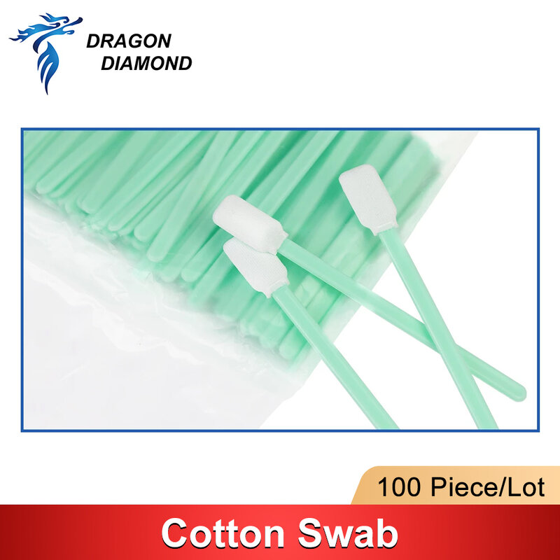 Tessuti Non tessuti tamponi di cotone industria macchina strumenti per la pulizia antistatico senza polvere 100 pz/pacco lunghezza 69mm 100mm 121mm