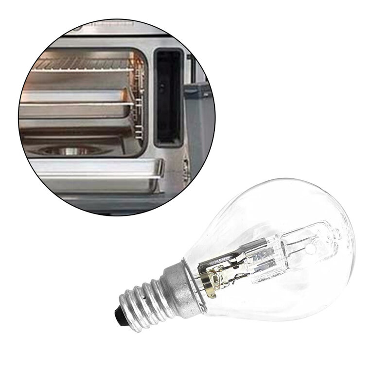 Bombilla halógena para horno de 42W, E14, 220V-240, alta temperatura, lámpara de horno de 300 grados, bombillas LED con cuentas insertadas, lámpara de cristal