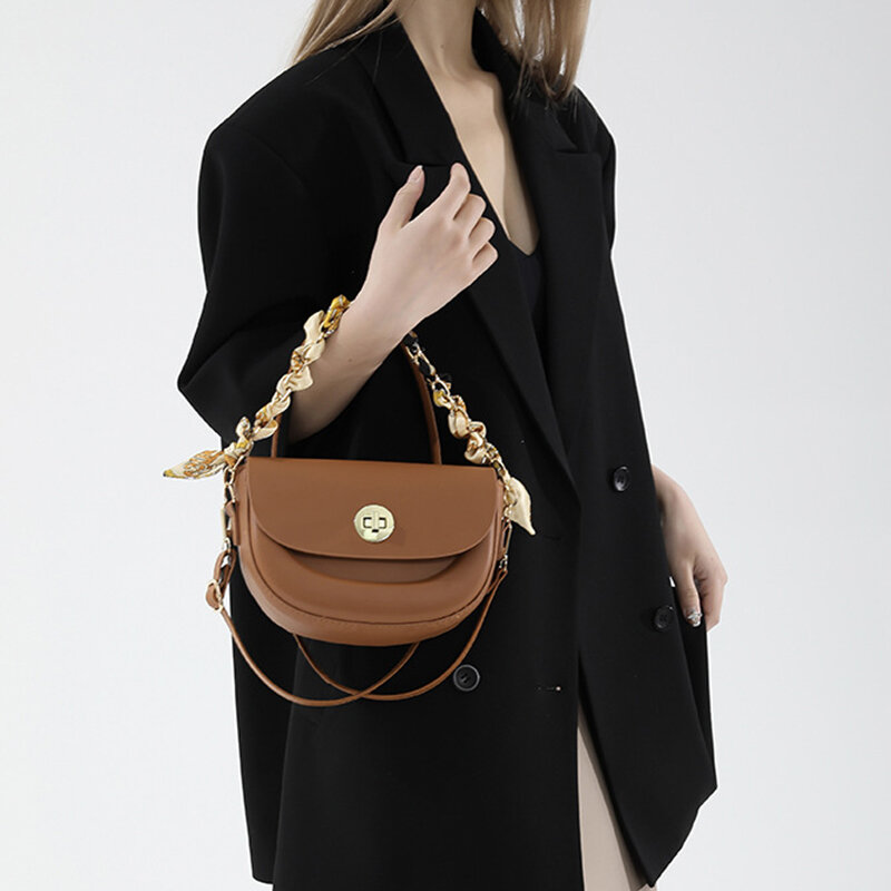 حقائب كروس كلاسيكية بلون الحلوى للنساء ، حقيبة يد متعددة الاستعمالات ، حقيبة سلسلة الموضة ، اتجاه جديد ، العناصر الأكثر مبيعًا ،