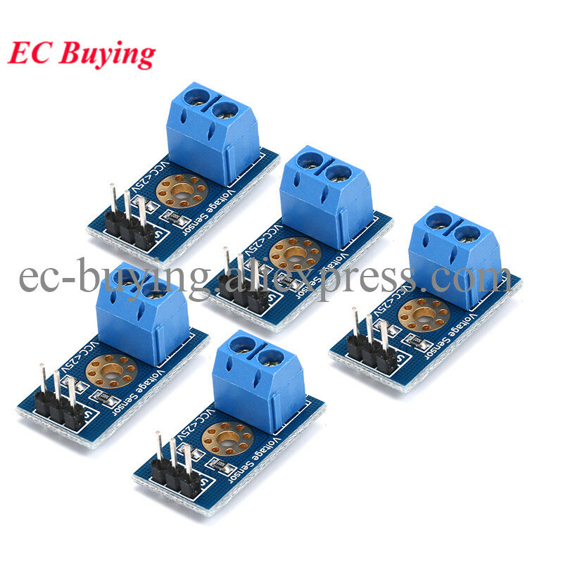 電圧センサーモジュール0〜25v,arduino DIYキット用の電子レンガスマートロボット,10個/1個