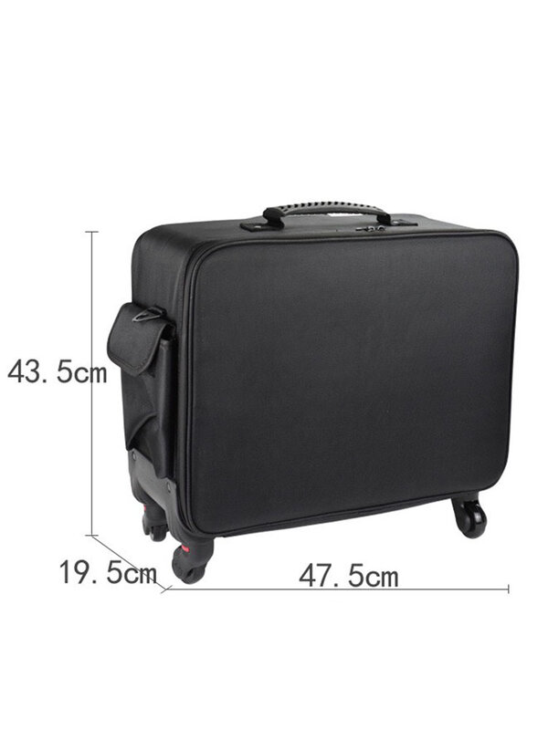 Customized Makeup Suitcase Large Capacity Storage Trolley Case,Multi-layer Cosmetics Case,Professional Beauty Manicure Tool Box
