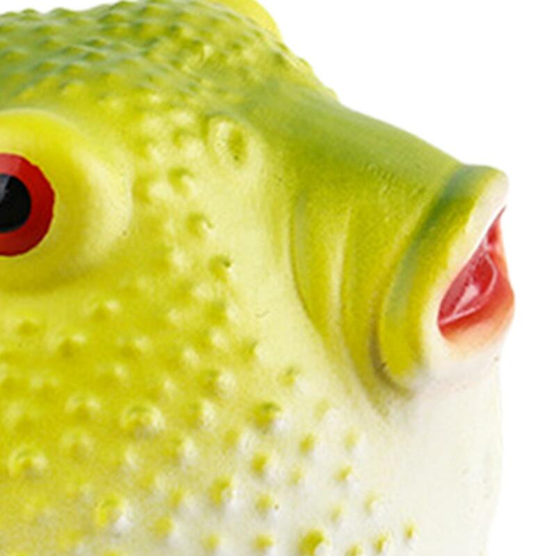 IkSea-Figurines d'animaux de poisson-globe, jouet petit animal, cadeaux de fête