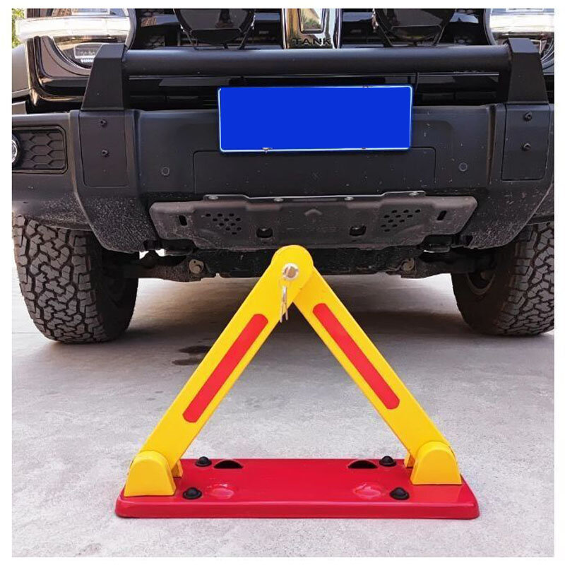 KOOJN Thickened Fixed Compression Resistant Parking Space Lock Garage Parking Space Anti-collision Triangular Parking Space