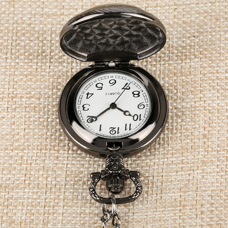 Reloj con colgante de movimiento de cuarzo para niños y mujeres, pulsera con diseño de tótem del Sol de África, Steampunk, exquisito reloj de bolsillo