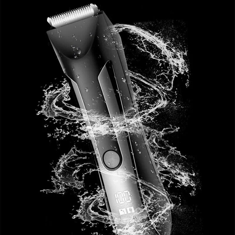 Cortadora de pelo USB para hombres, afeitadora inalámbrica, máquina de corte de pelo de barbero, recargable