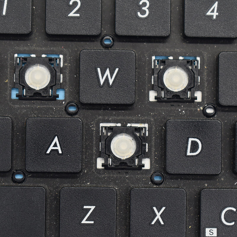 Sostituzione originale Keycap Key Cap Clip a forbice cerniera cuscino d'aria pulsante pad in gomma per Notebook accessori per tastiera portatile