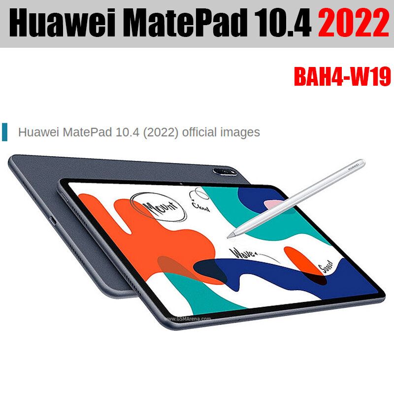Tablet Kaca untuk Huawei MatePad 10.4 "2022 Tempered Film Pelindung Layar Pengerasan Anti Gores 2 Pcs untuk BAH4-W09 BAH4-W19