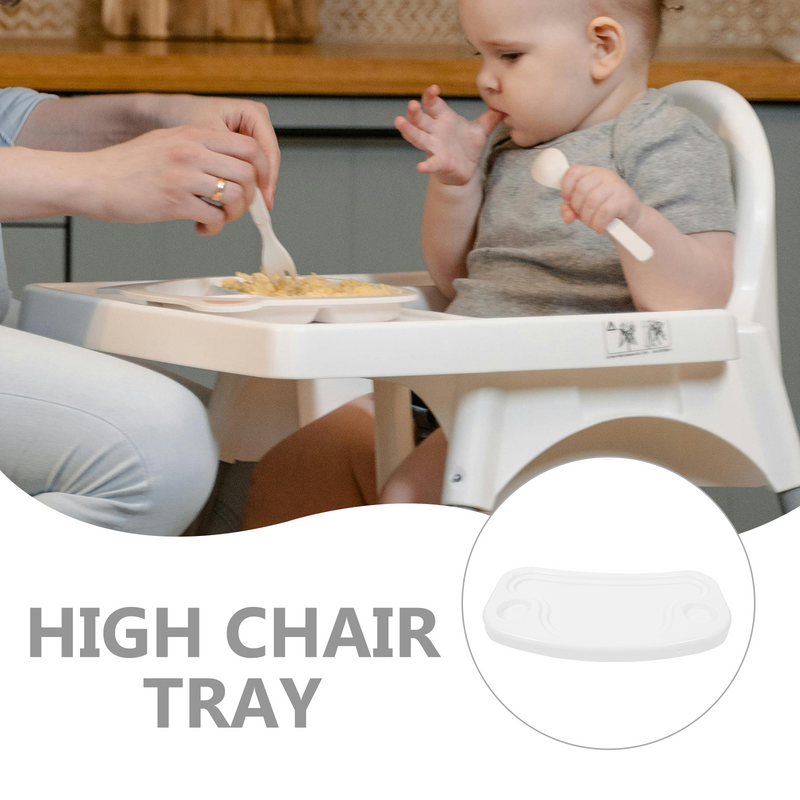 Placa de cadeira de jantar infantil, Bandeja alta para bebê criança, Jantar Refeição, Cadeiras Dinning Feeding Plastic