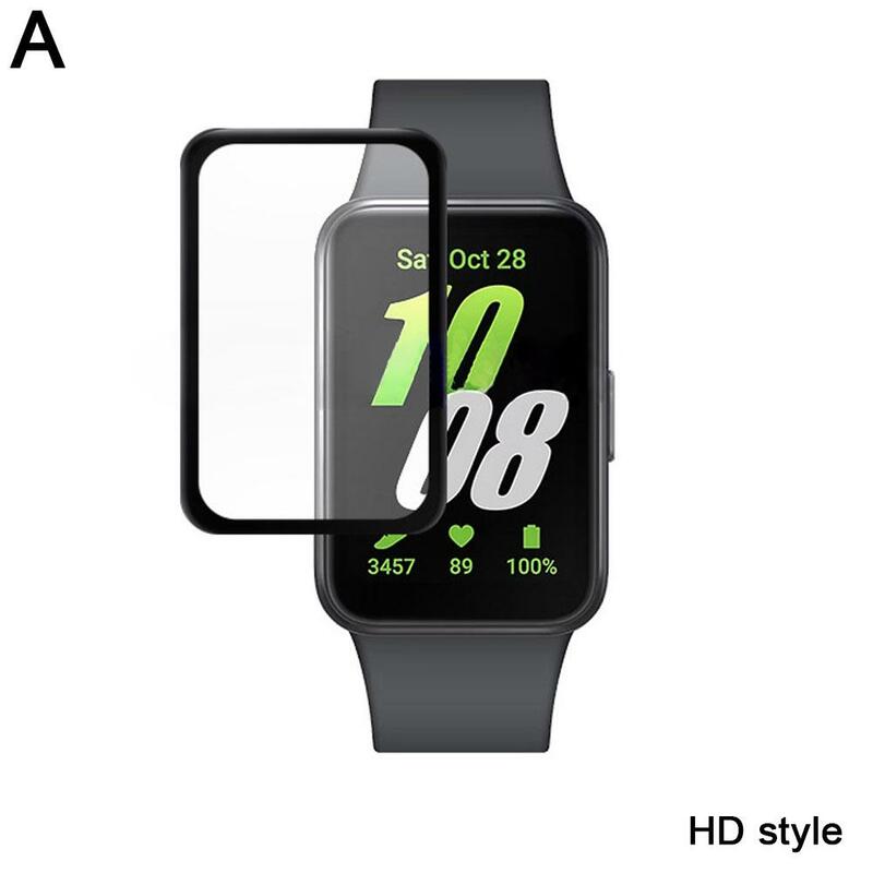 3D Soft Watch Film For Samsung Galaxy Fit 3 Screen Protector For Samsung Galaxy Fit3 Smartwatch Film (Not Glass)